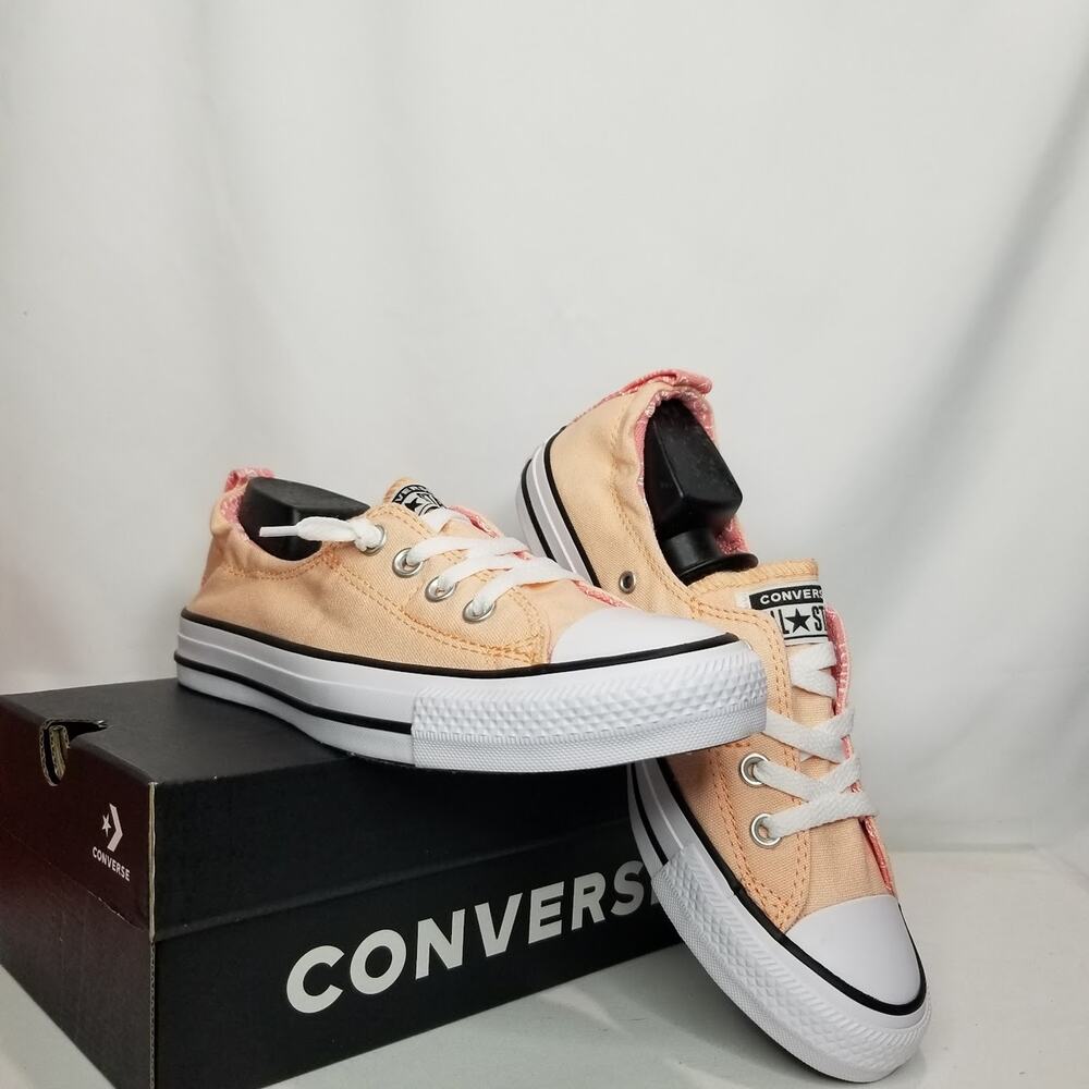 Converse CTAS Shoreline Slip On Sneakers Women's 5 A03954F Cheeky Coral   NWT